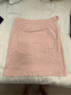Y2K Liz Claiborne Pale Pink Mini Skirt